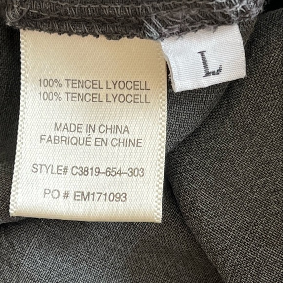 Cloth & Stone | Slate Gray Tencel Easy Jogger Pants, Large - Picture 5 of 5